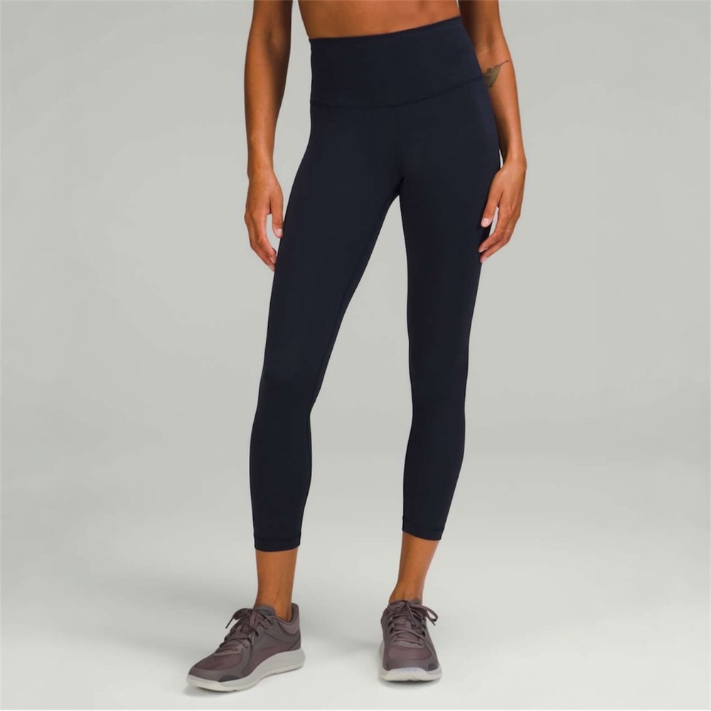Lululemon Wunder Train High-Rise Tight 25"•True Navy